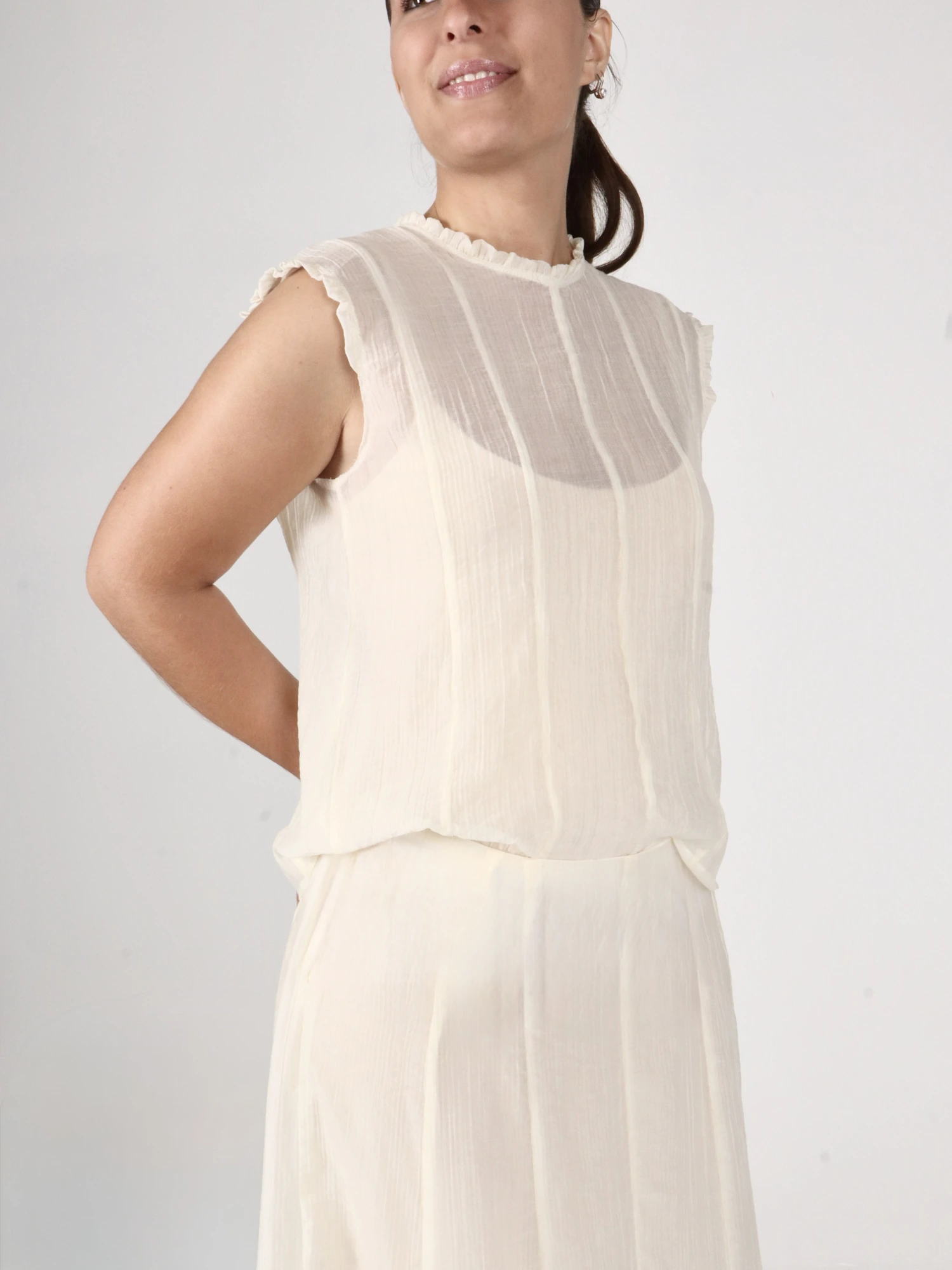 Blusa Bruma Organza - Imagen 2
