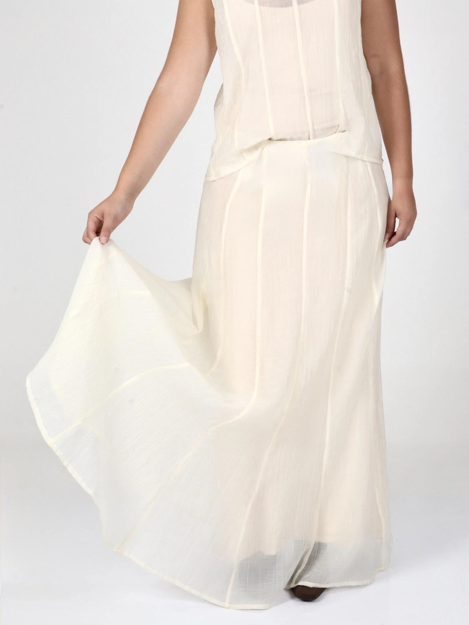 Pollera Bruma Organza - Imagen 3