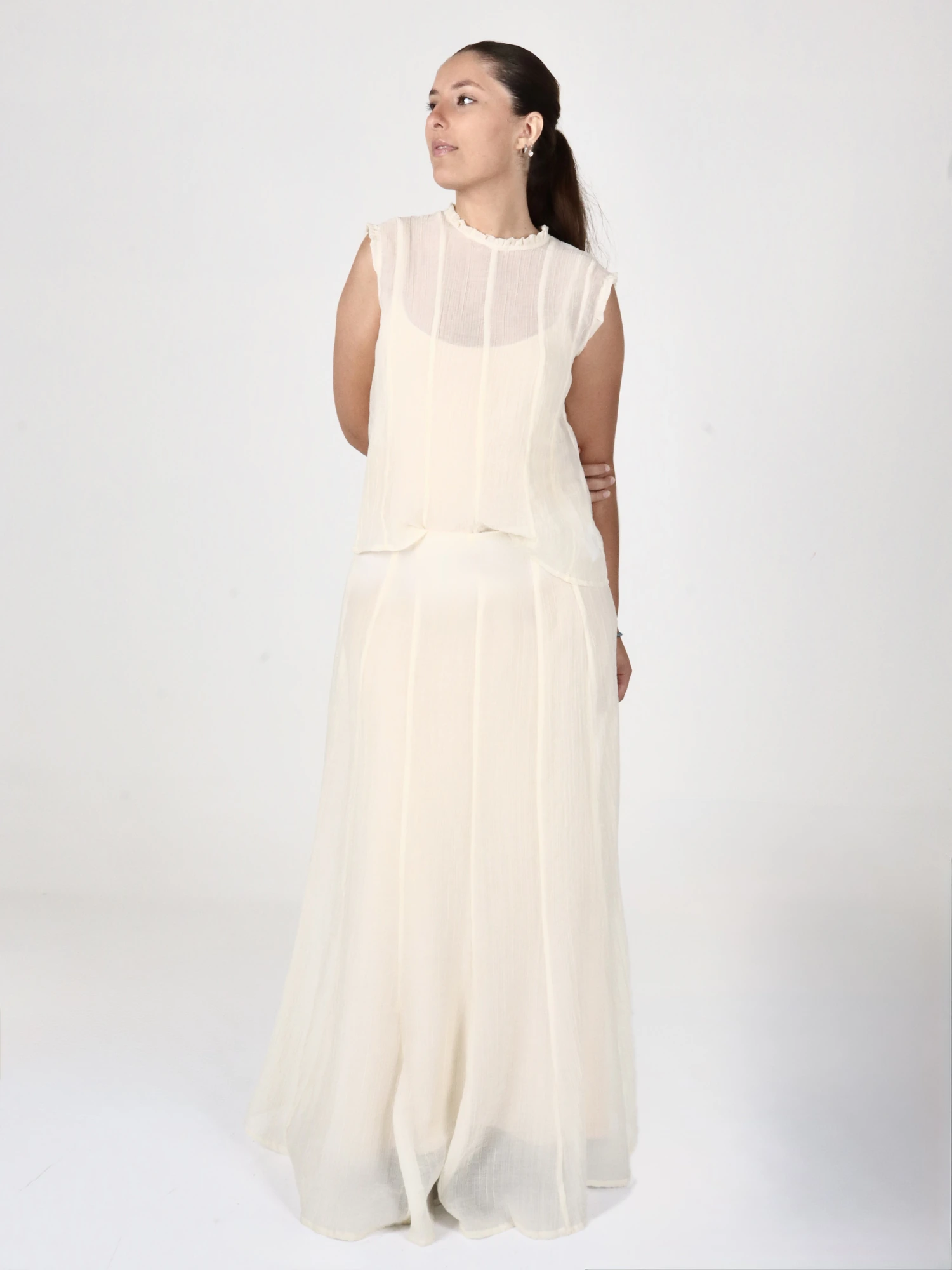 Pollera Bruma Organza - Imagen 2