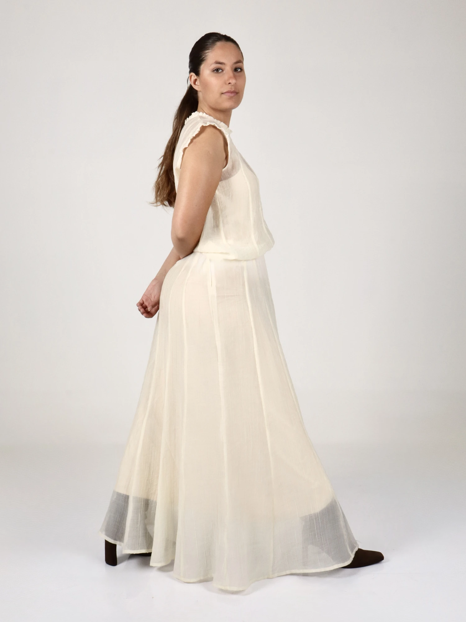 Pollera Bruma Organza - Imagen 6