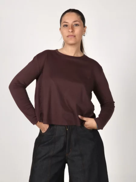 Remera Silente Chocolate